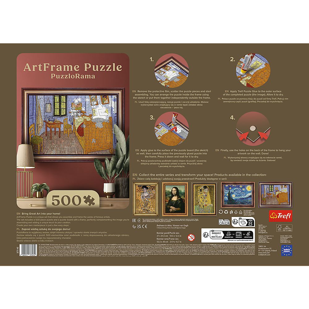 Puzzle Pokój van Gogha w Arles Trefl (37545)