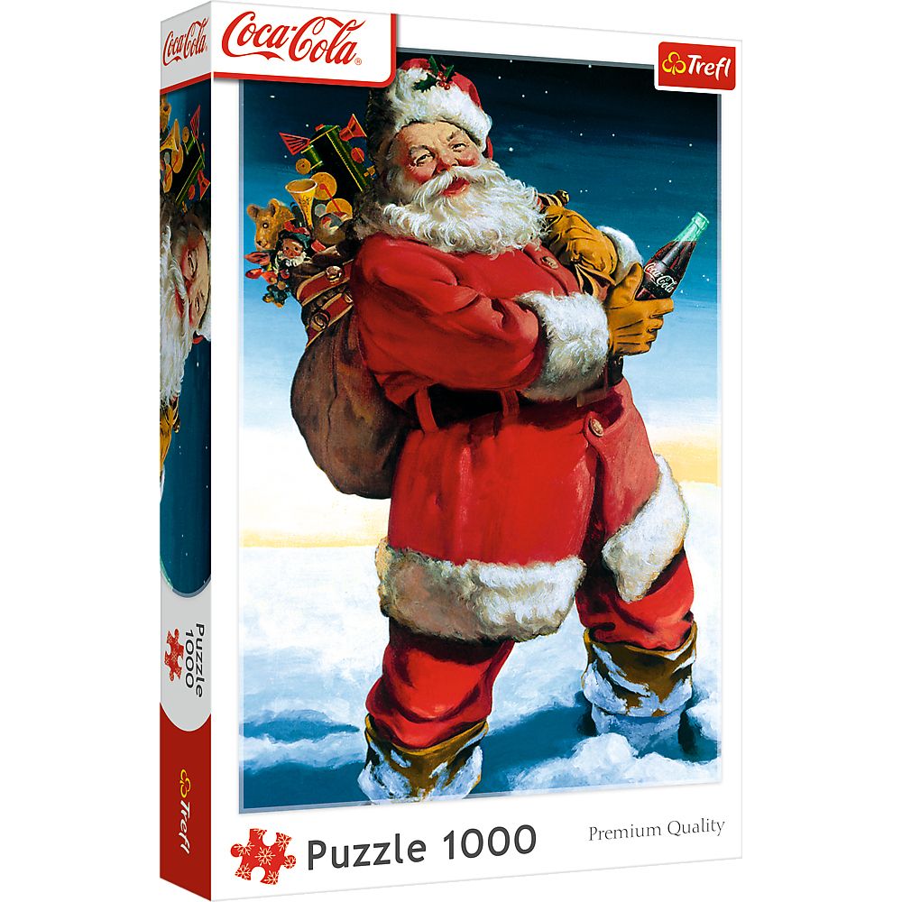 Puzzle Xmass Mikołaj na śniegu Trefl (10923)