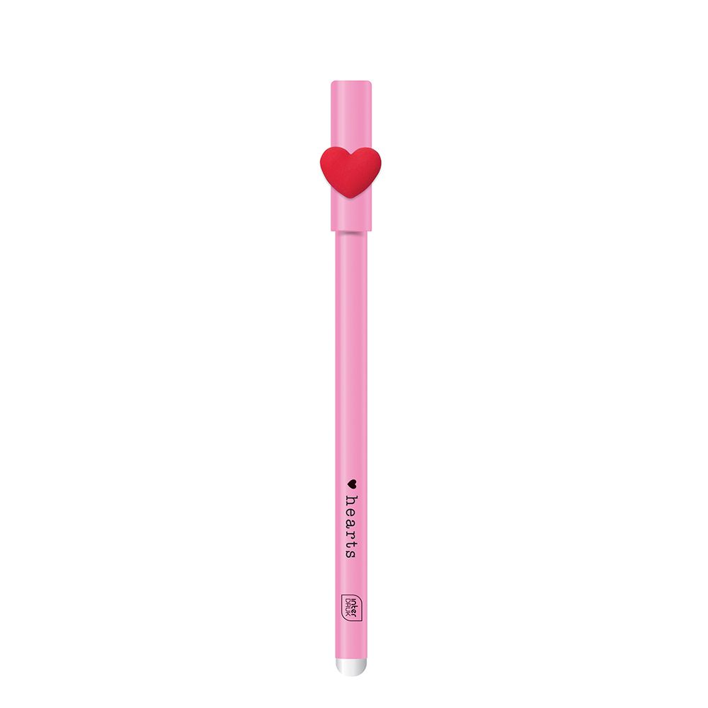 Długopis wymazywalny Noster HEARTS niebieski 0,5mm (5902277329707)