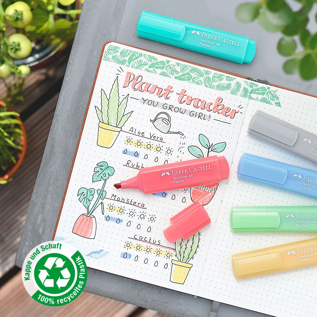 Zakreślacz Faber Castell Pastel mix 5mm (FC154681)