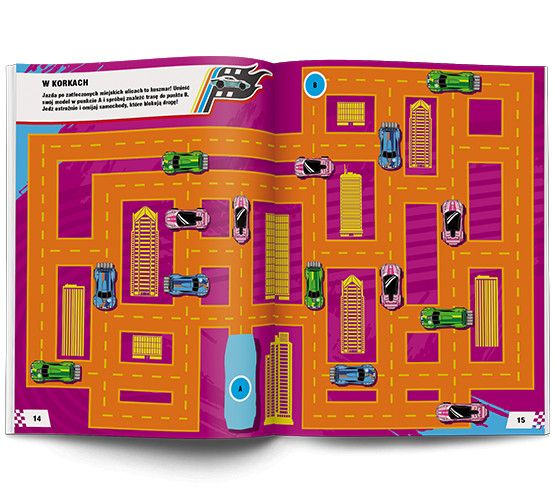 Książeczka edukacyjna Ameet Hot Wheels (FLA 1603)