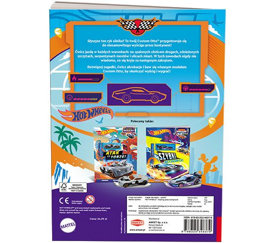 Książeczka edukacyjna Ameet Hot Wheels (FLA 1603)