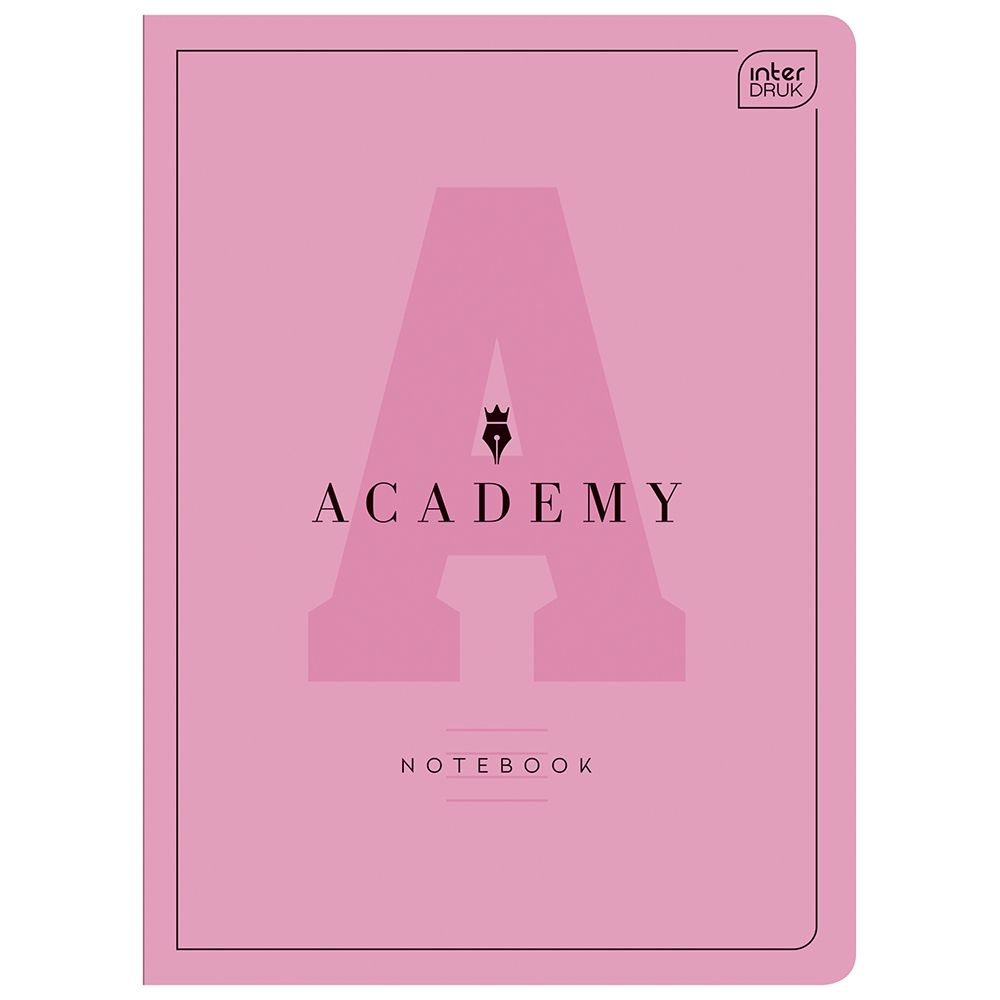 Zeszyt Hybrid Academy 90g A5 32k. 90g linia Interdruk