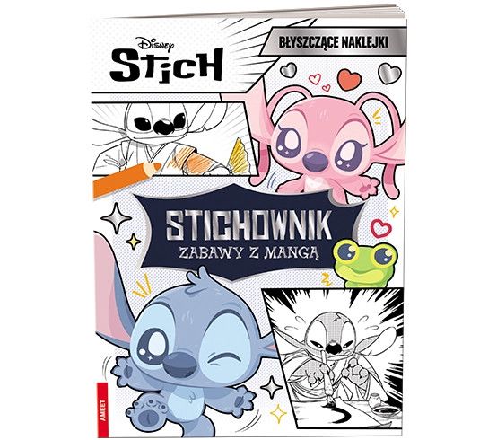 Książeczka edukacyjna Ameet Stich. Stichownik. Zabawy z mangą (SK 9101)