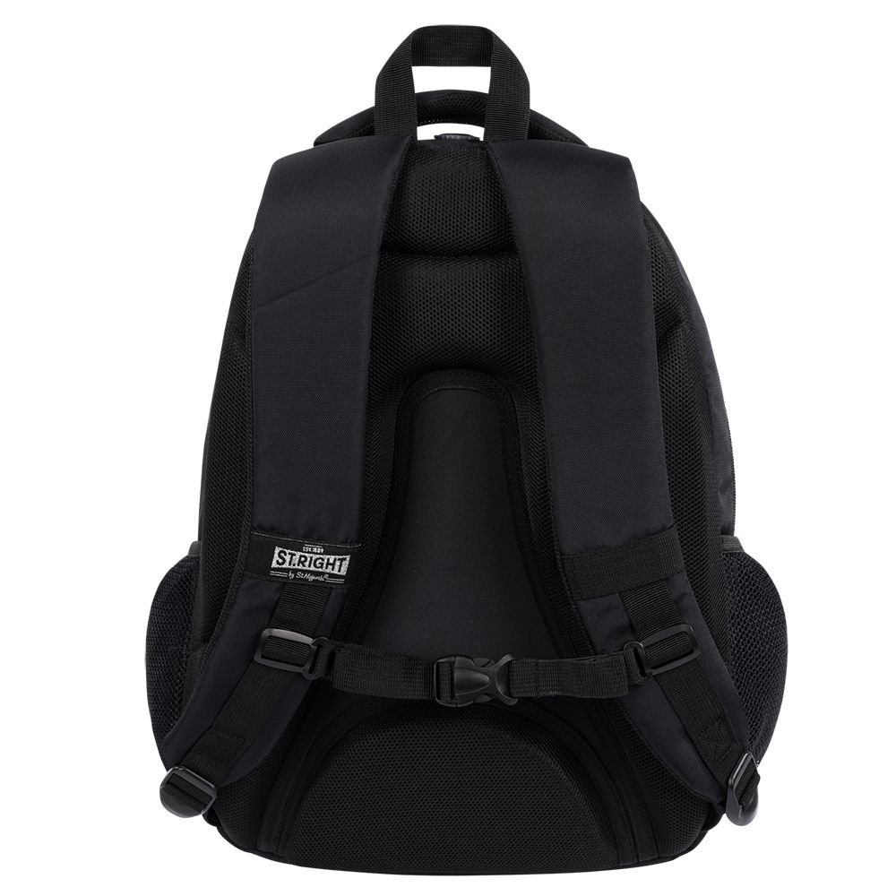 Plecak Stright BLACK VINTAGE 5903235674686 4-KOMORY St.Right (BP-05)