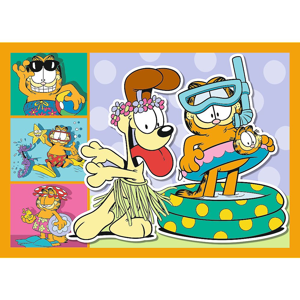Puzzle Garfield 4w1 4w1 el. Trefl (34673)
