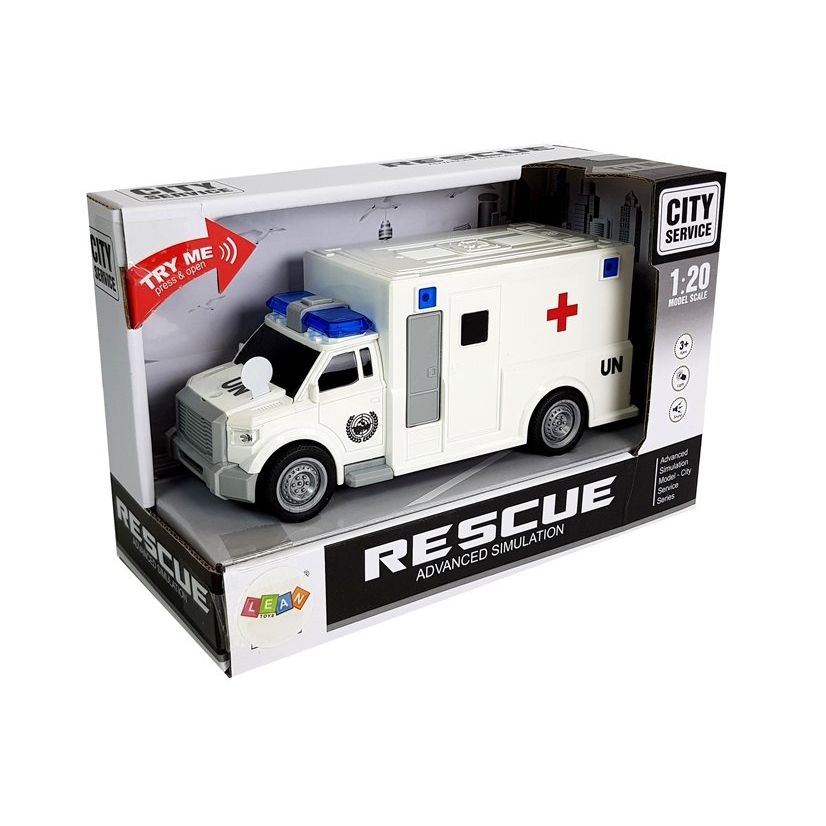 Ambulans Best Way światło i dźwięk (6698)