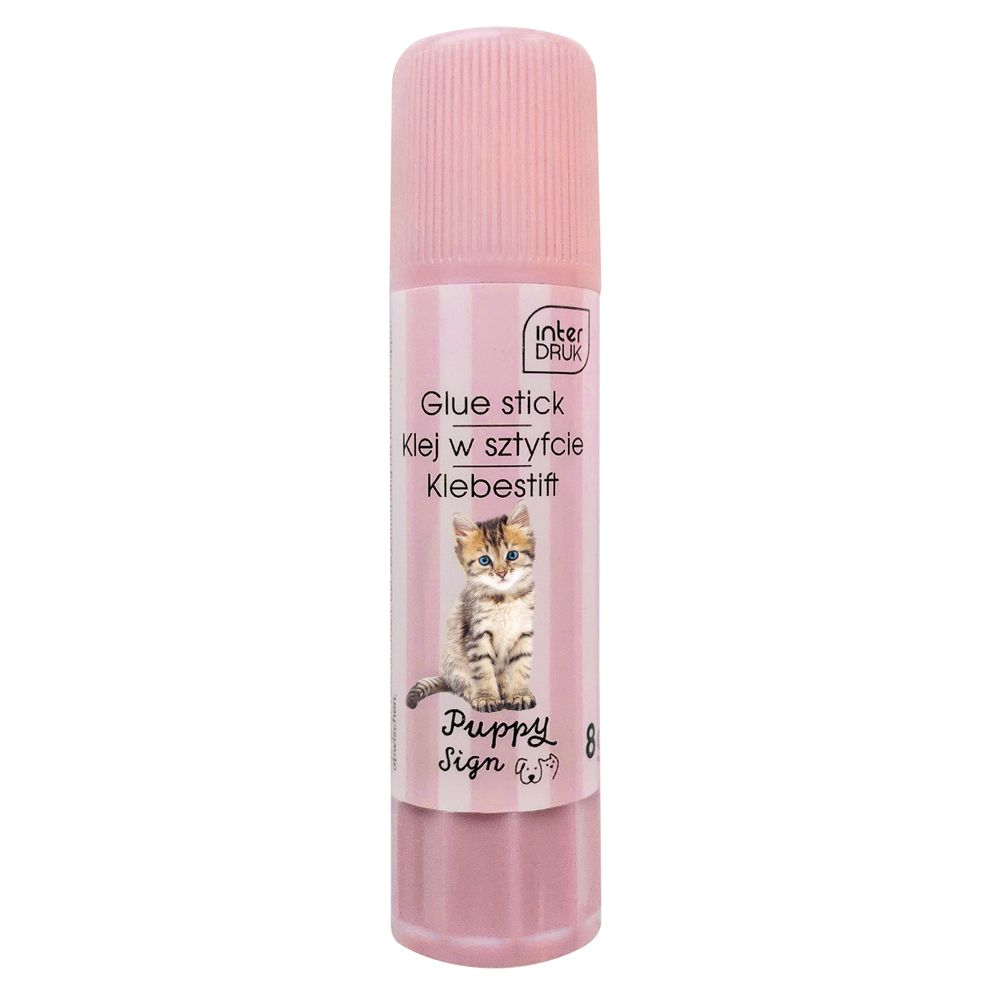 Klej w sztyfcie PUPPY SIGN 8g Interdruk (12 sztuki)