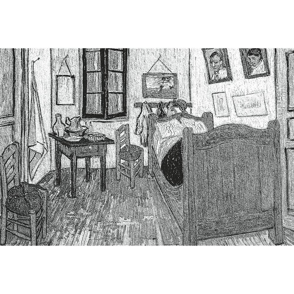 Puzzle Pokój van Gogha w Arles Trefl (37545)