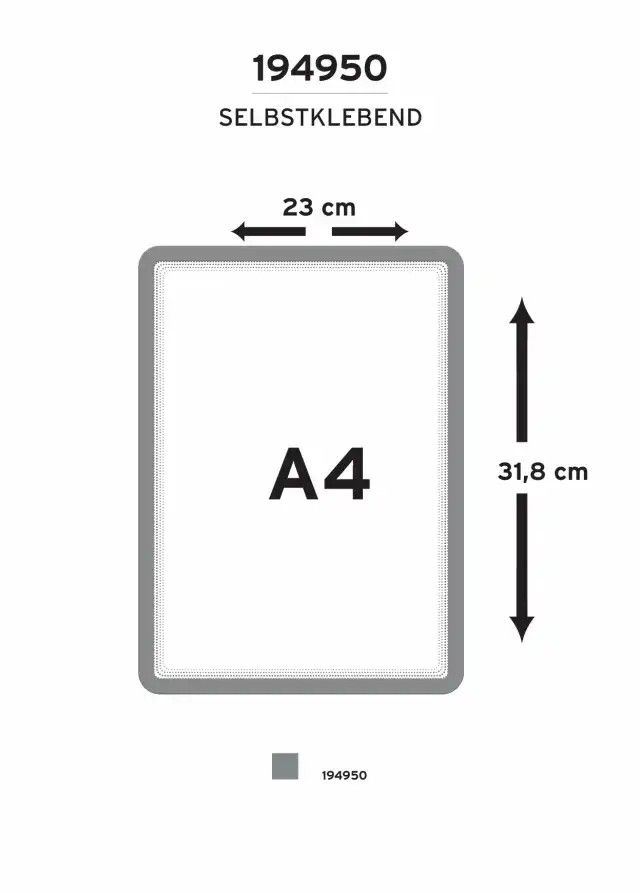 Kieszeń samoprzylepna DJOIS magnetyczna A4 Tarifold (194950 TR)