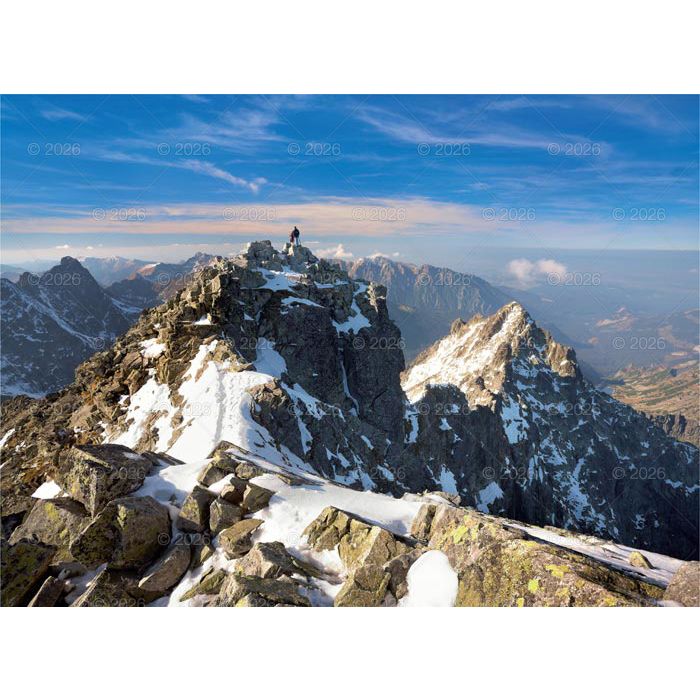 Kalendarz ścienny (401000) k:2915-377 PEJZAŻE TATRZAŃSKIE 13-planszowe 2024 320mm x 470mm Lucrum (RW05)