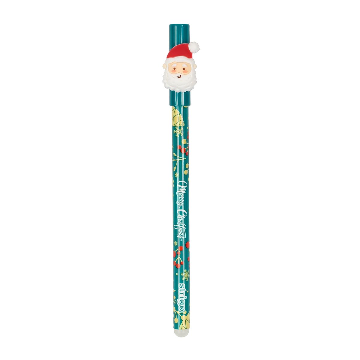 Długopis wymazywalny Chrisymas wymazywalny niebieski niebieski 0,5mm Strigo (SSC200)