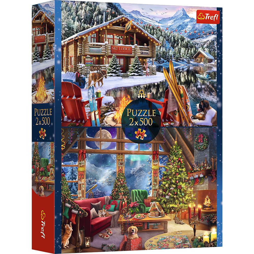 Puzzle Xmass Święta w górach Trefl (37540)