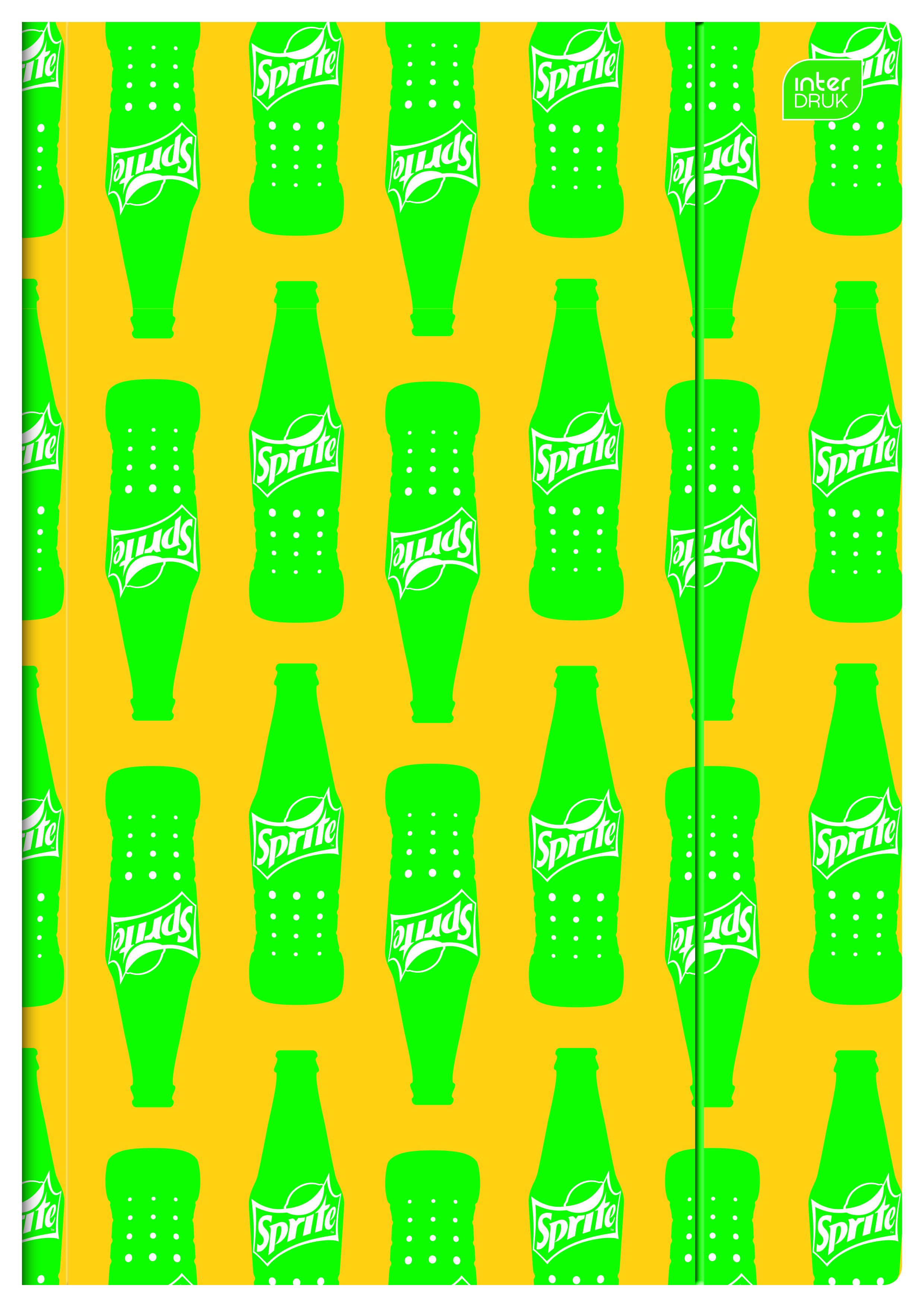 Teczka kartonowa na gumkę COCA COLA MAT+UV A4 mix Interdruk