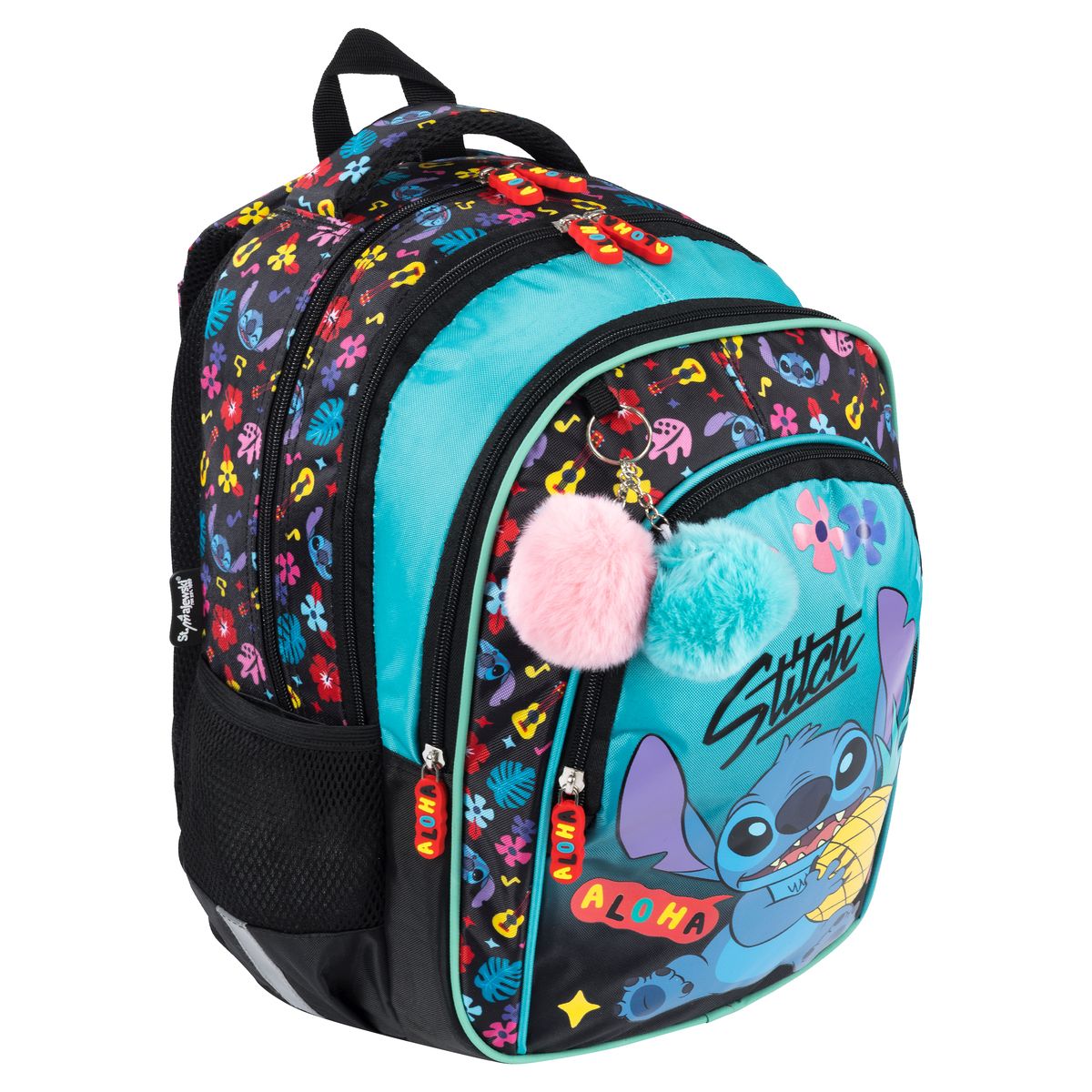 Plecak STITCH MINT ALOHA 4 KOMORY wkład St.Majewski (bpl-58)