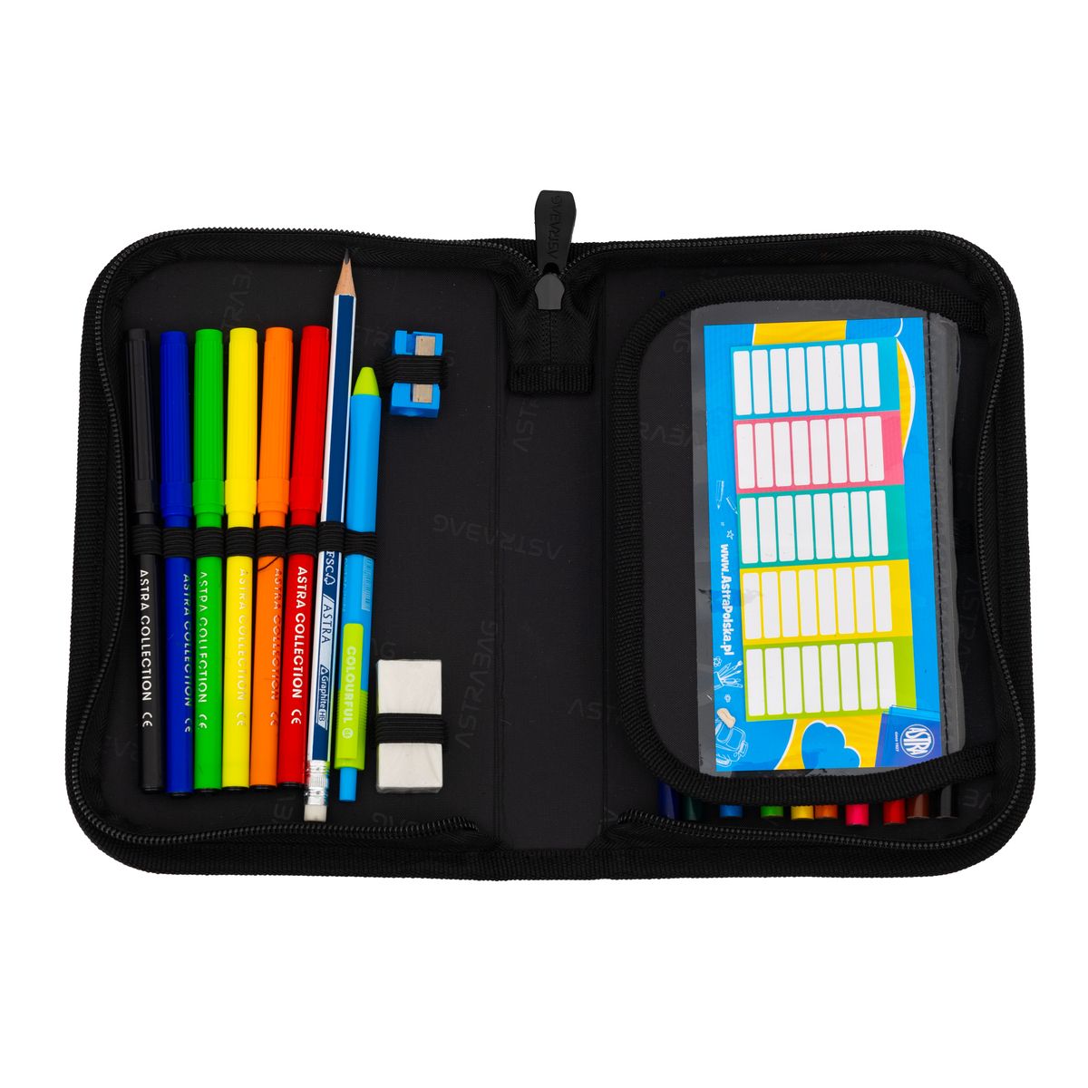 Piórnik Astrabag Dark Pixel Astra (503025017)