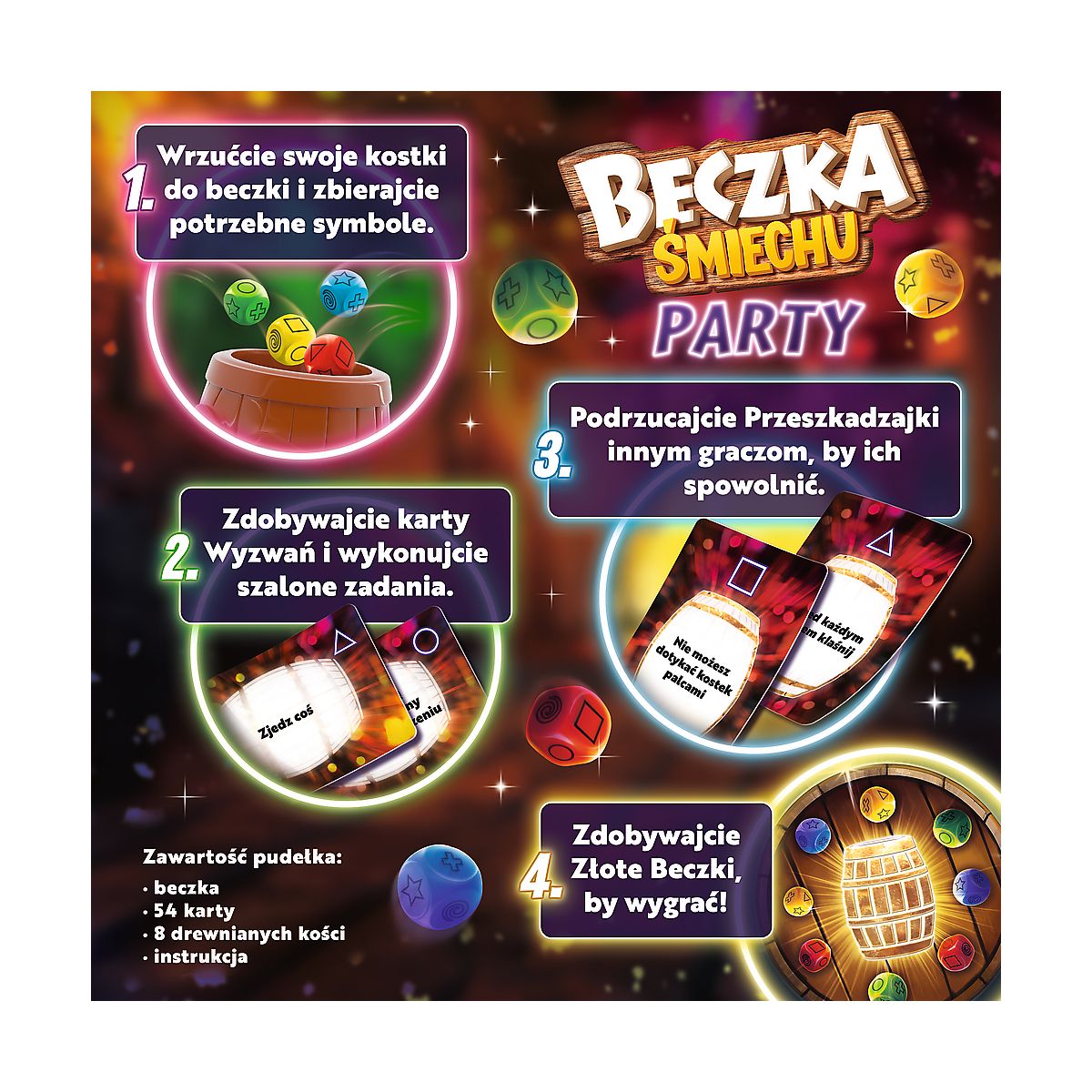 Gra strategiczna Beczka śmiechu Party Trefl (02825)
