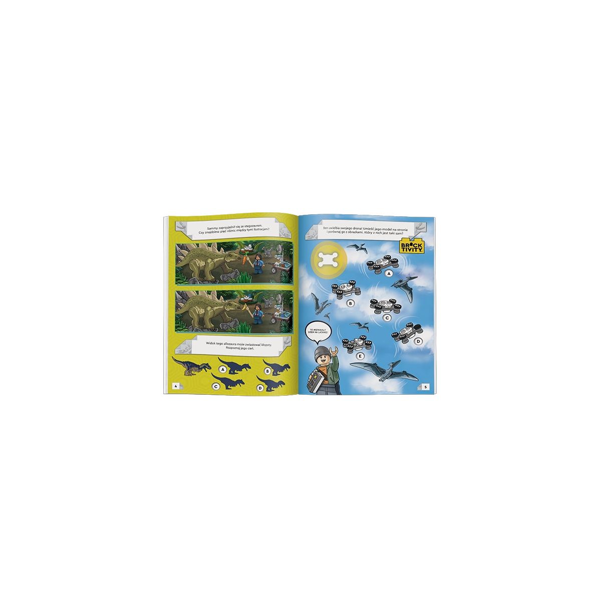 Książeczka edukacyjna Ameet LEGO® Jurassic World™. Jurajska przygoda Bena (LNC 6208)
