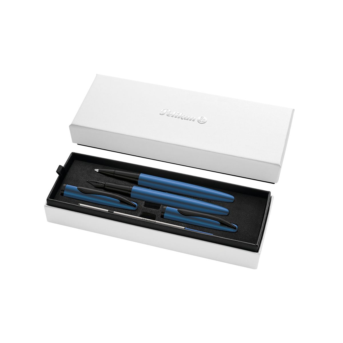 Zestaw piśmienniczy Jazz Noble Elegance Aqua pióro wieczne + pióro kulkowe Pelikan (400197484)