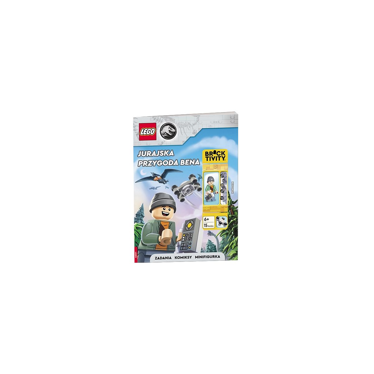 Książeczka edukacyjna Ameet LEGO® Jurassic World™. Jurajska przygoda Bena (LNC 6208)