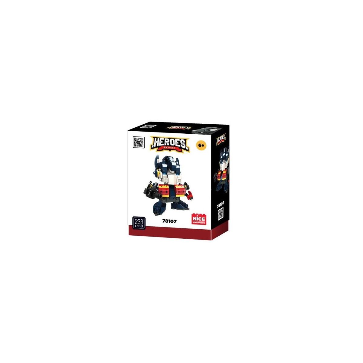 Klocki konstrukcyjne Heroes! Blue Truck Soldier 210el. Nice Group (1079)