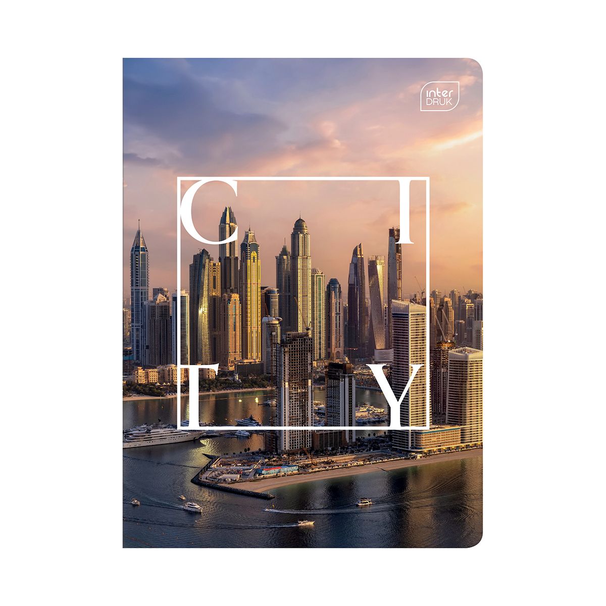 Zeszyt Interdruk TRAVEL A5 60k. 70g krata