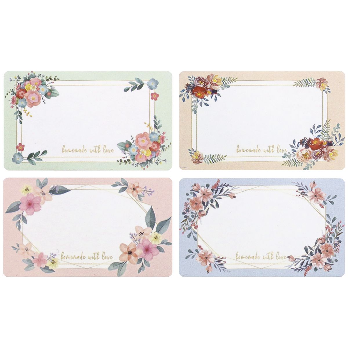 Etykieta samoprzylepna Craft-Fun Series na rolce, 4 kolory mix [mm:] 50x30 Titanum (25YQ-006)