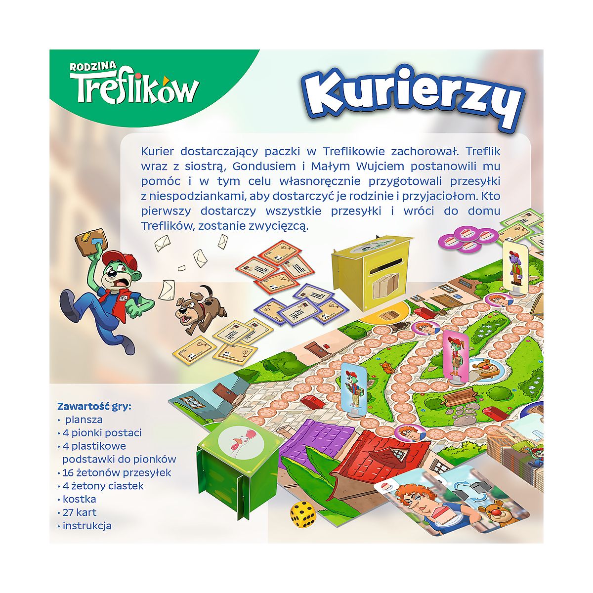 Gra strategiczna Kurierzy Trefl (02815)