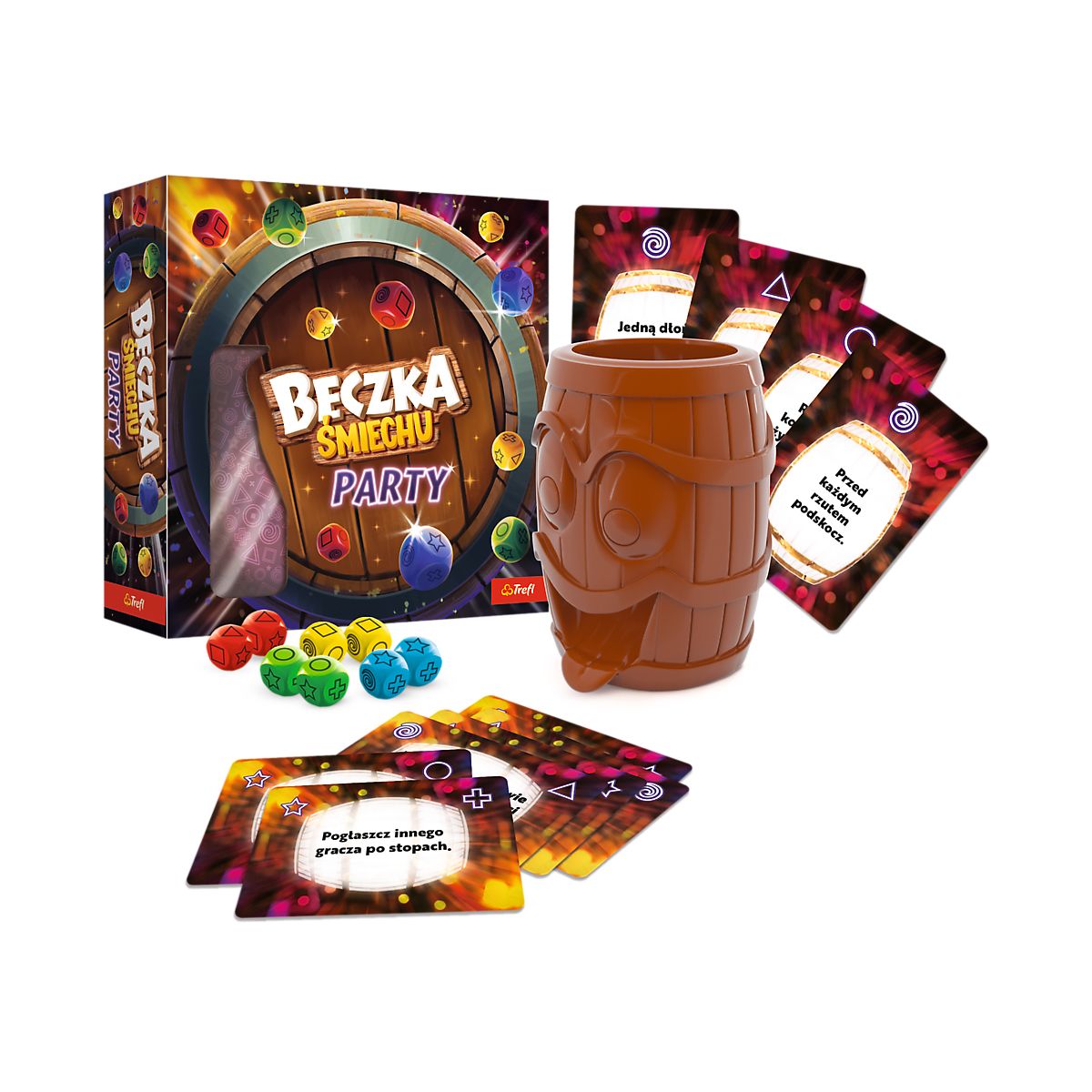Gra strategiczna Beczka śmiechu Party Trefl (02825)