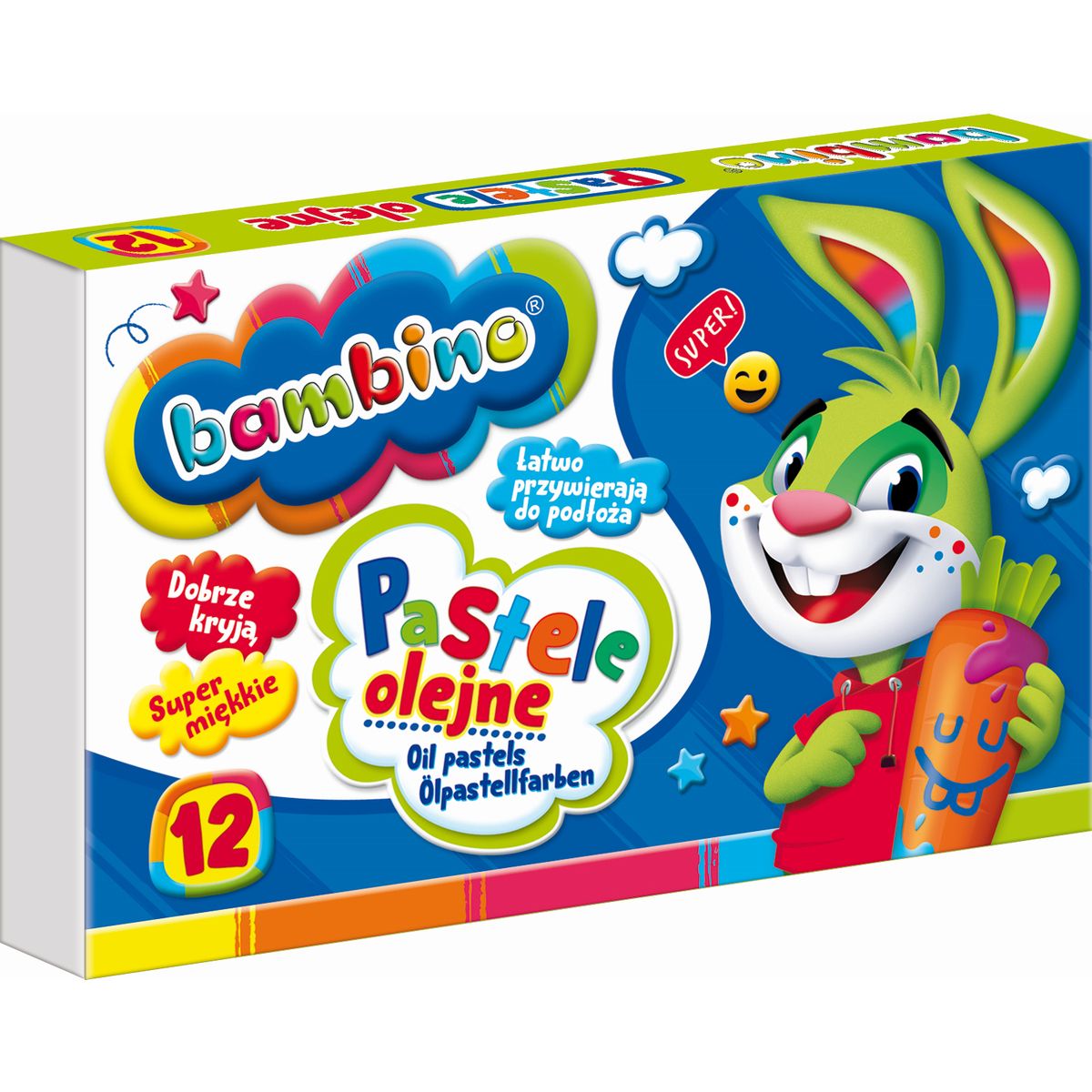 Pastele olejne 12 kol. St.Majewski (5903235003110)