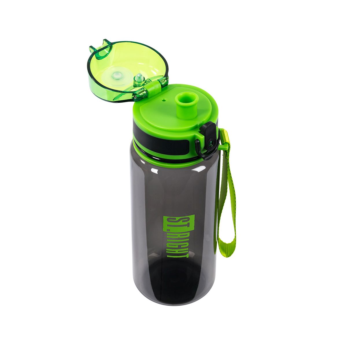 Bidon czarno-zielony 500 ml 500ml St.Majewski