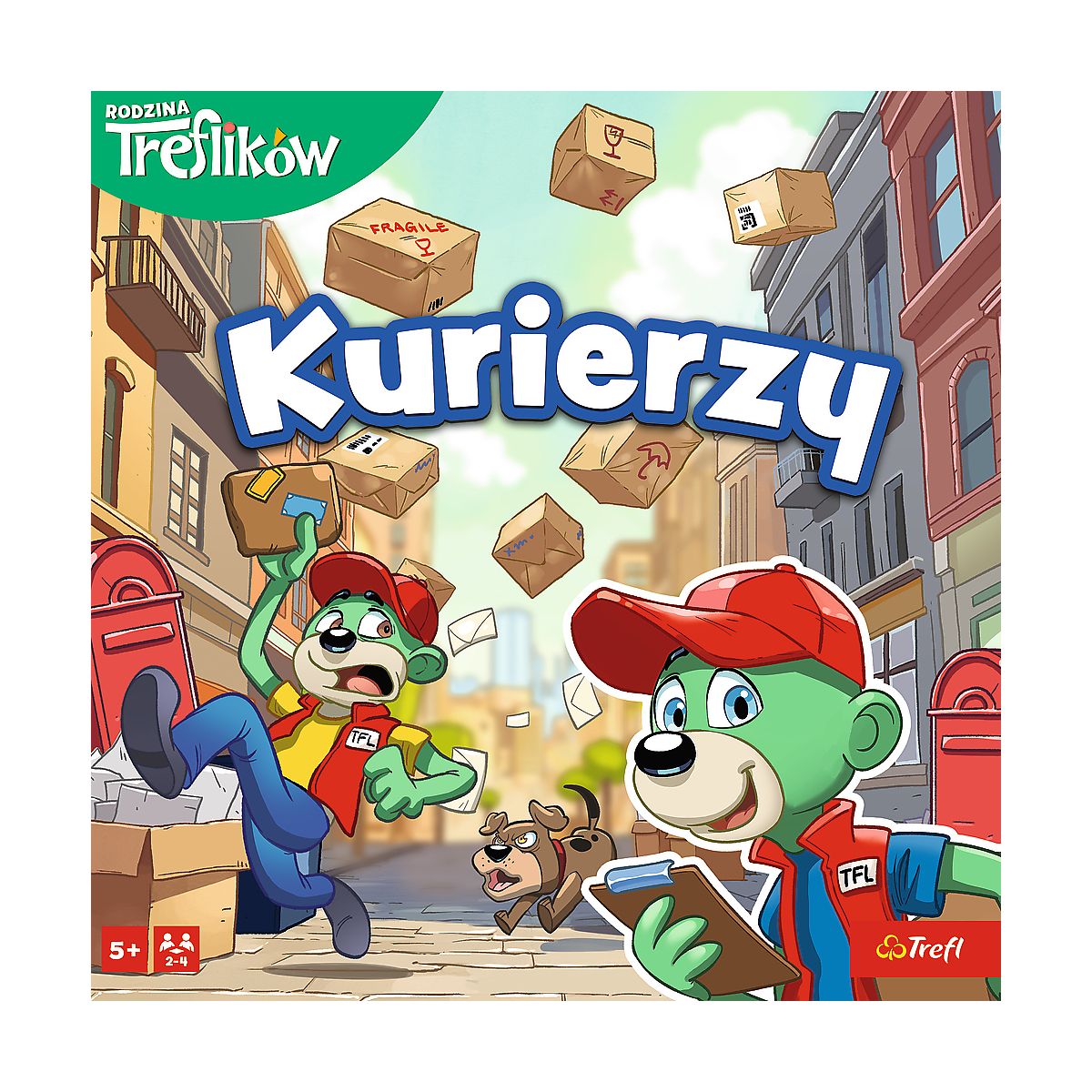 Gra strategiczna Kurierzy Trefl (02815)