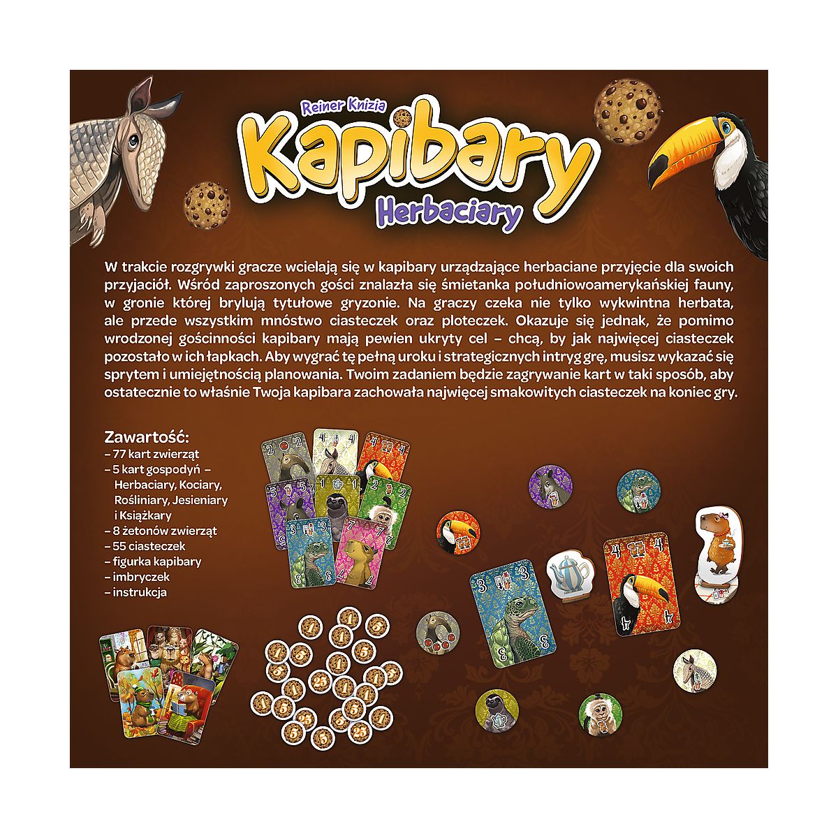 Gra strategiczna Kapibary Herbaciary Trefl (02737)