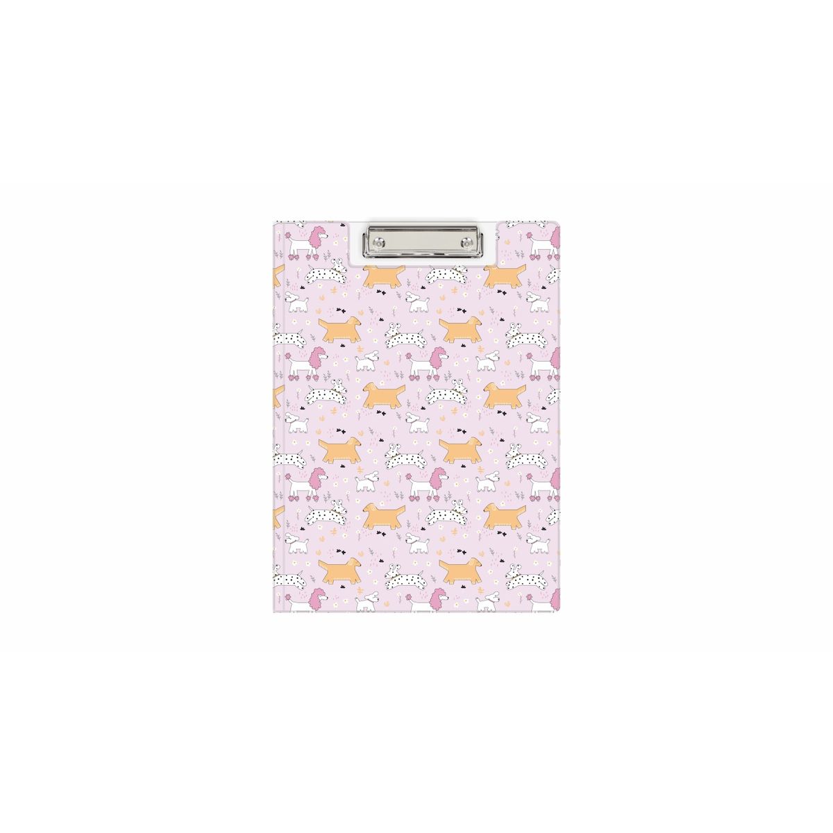 Teczka z klipem PUPPIES A4 mix Biurfol (KHN-04-36)