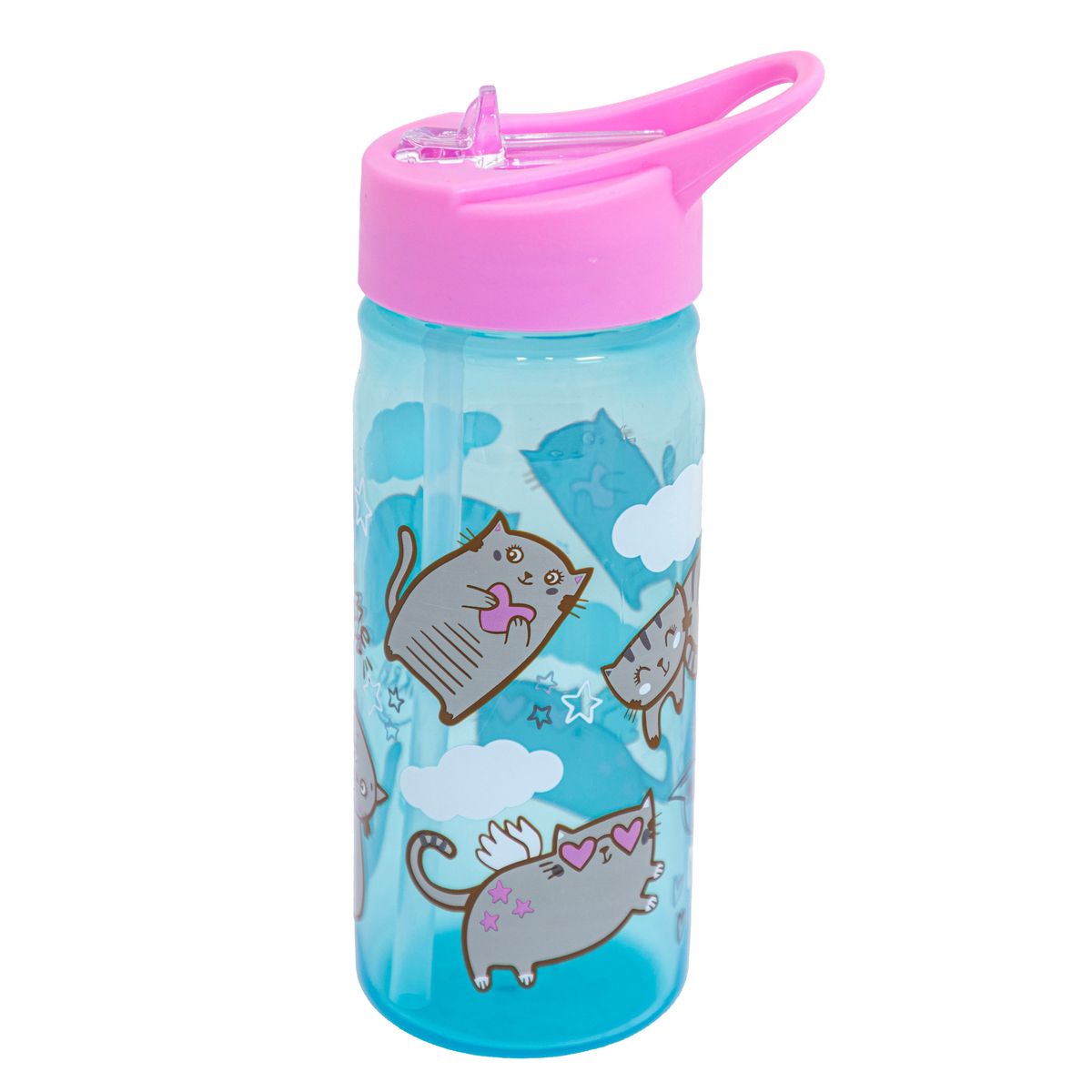 Bidon z rurką Aqua Pure Meow 300ml Astra (511025009)