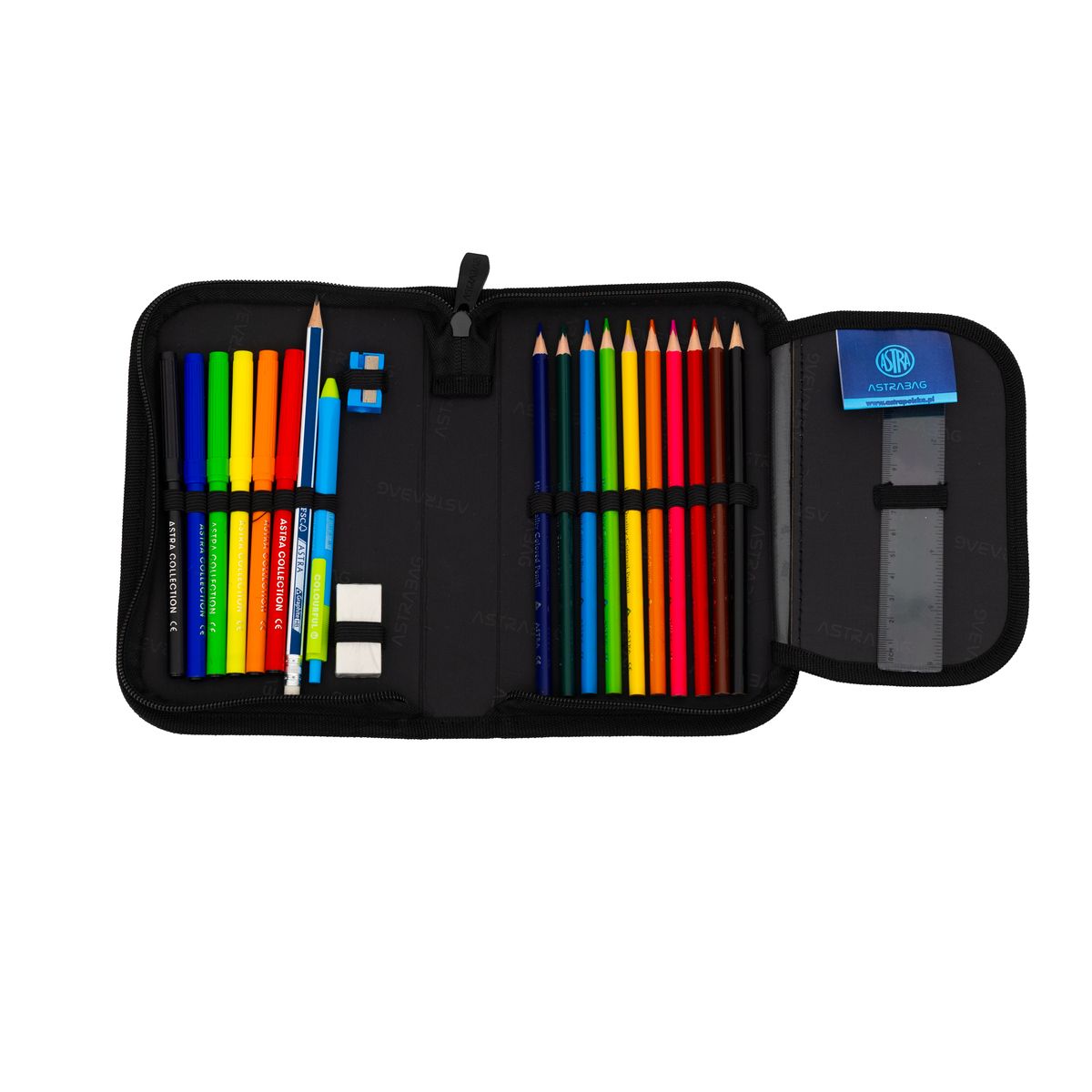 Piórnik Astrabag Dark Pixel Astra (503025017)