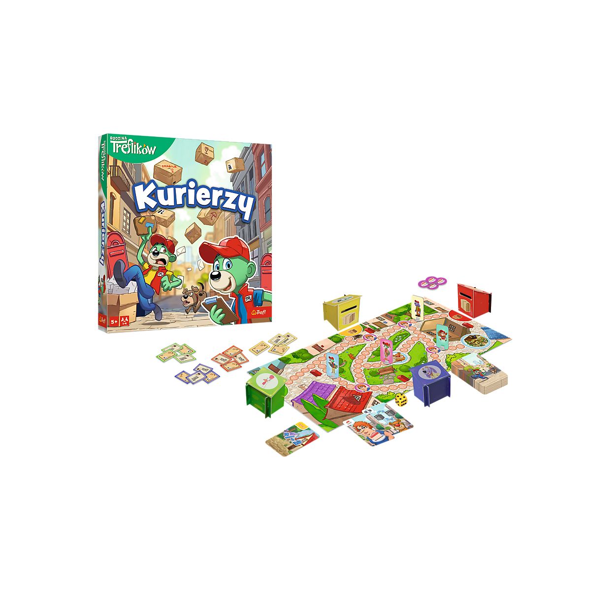Gra strategiczna Kurierzy Trefl (02815)