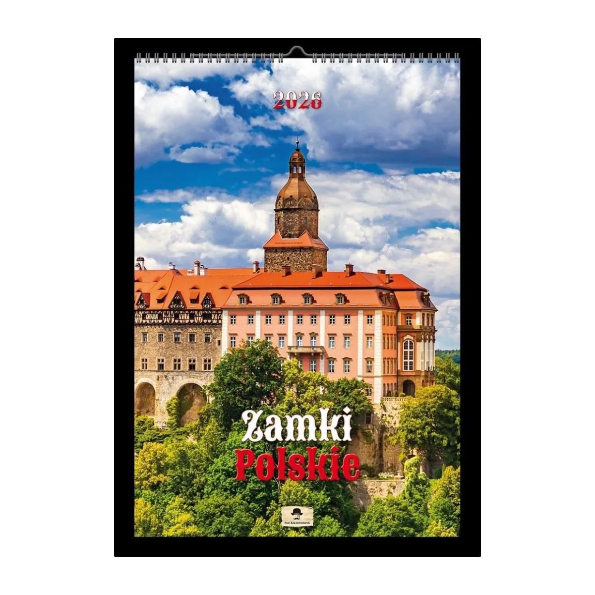 Kalendarz ścienny ZAMKI 320mm x 470mm Pan Kalendarzyk (A3 VD.22)