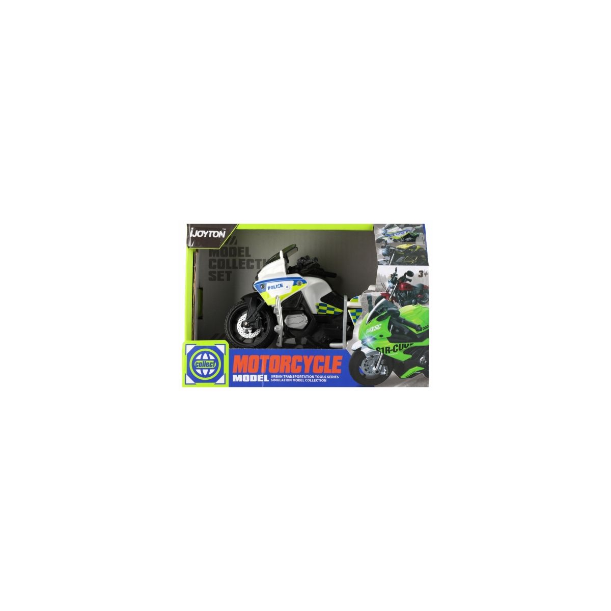 Motocykl policja, światło i dźwięk Mega Creative (569324)