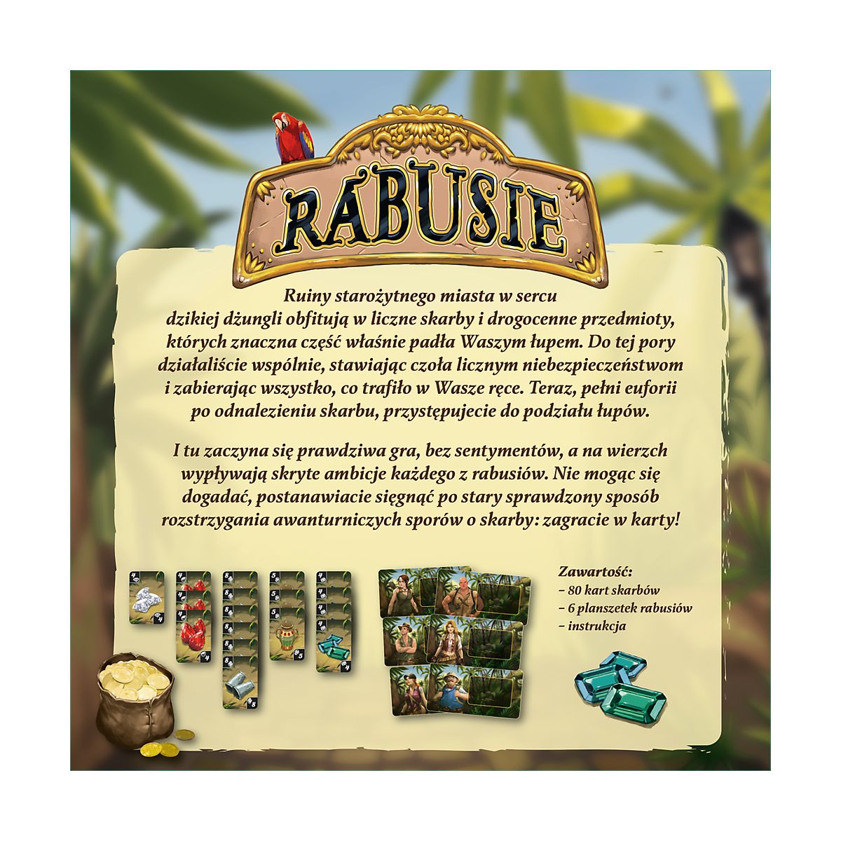 Gra planszowa Rabusie Trefl (GRA - Rabusie)