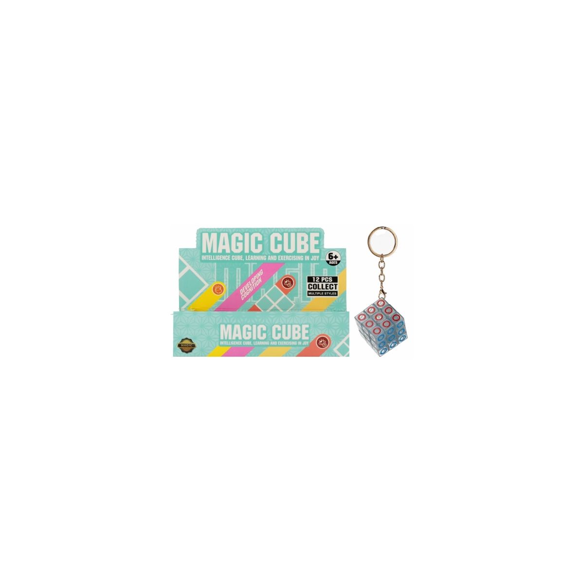 Brelok kostka 4cm Mega Creative (571182)