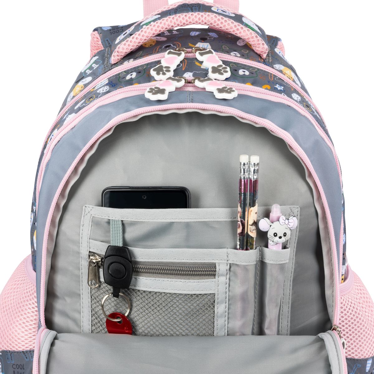 Plecak MLF SWEET POMERANIAN 4 KOMORY St.Majewski (bpl-58)