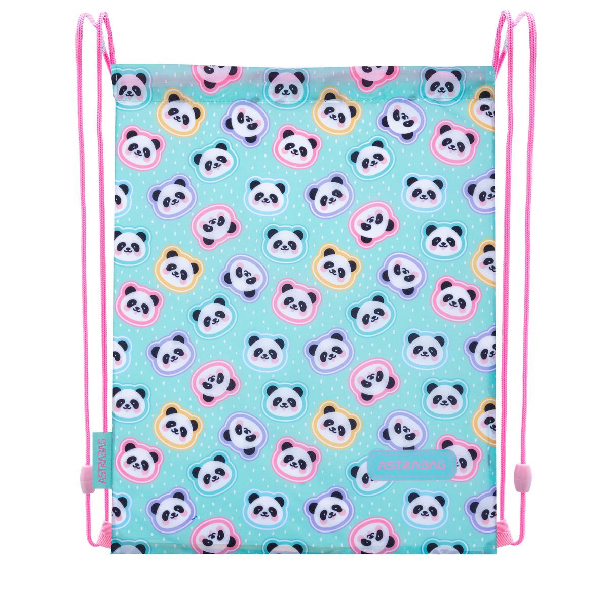 Worek na buty Astrabag Minty Pandas Astra (507025005)