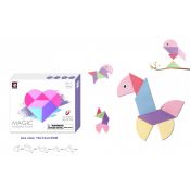 Klocki magnetyczne Lean tangram  8 el. (23551)