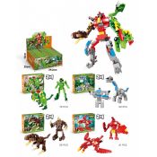 Klocki konstrukcyjne Lean dinozaury 2w1 (23560)