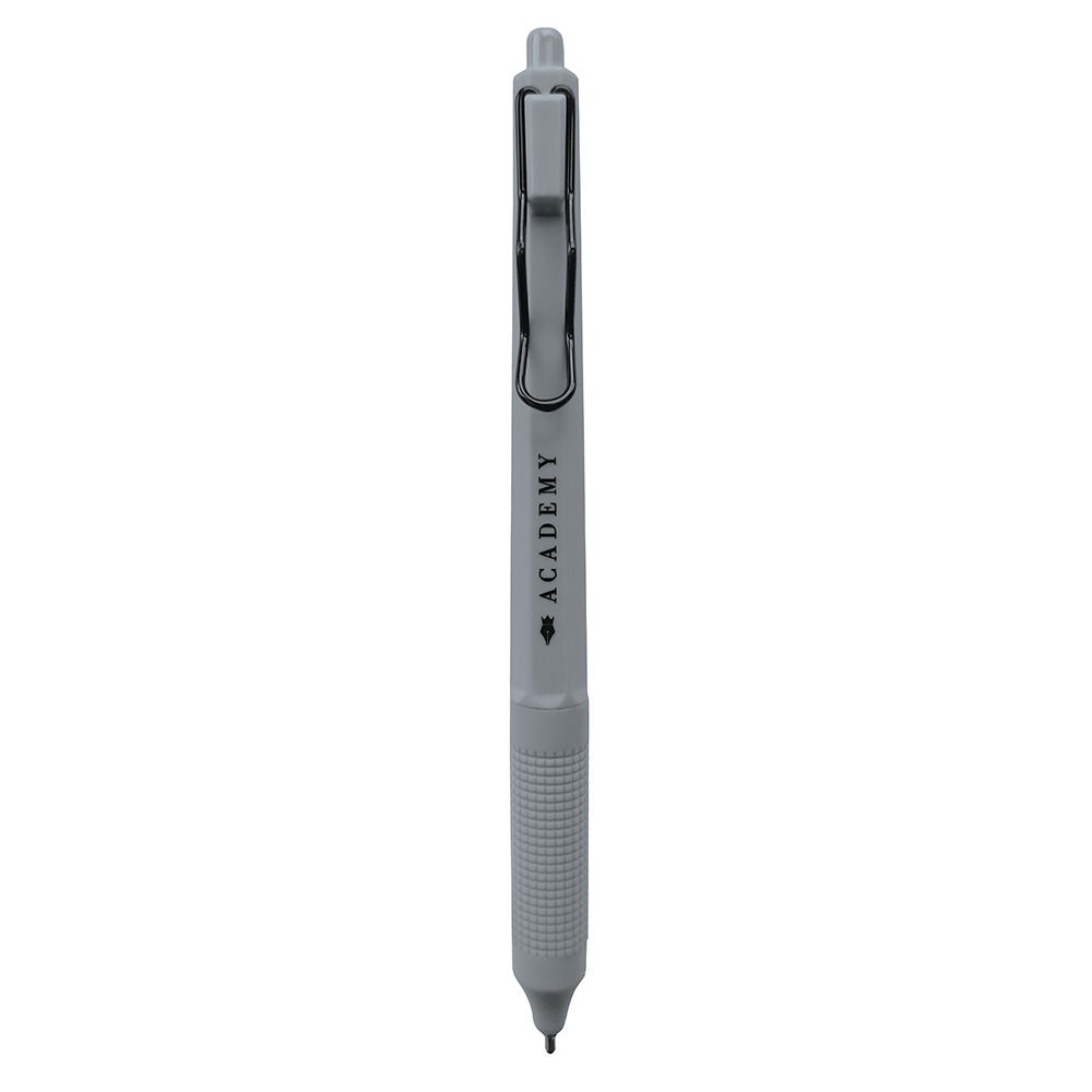 Długopis żelowy Acco ALPHA ACADEMY automatyczny z gripem niebieski 0,7mm (żelowy)