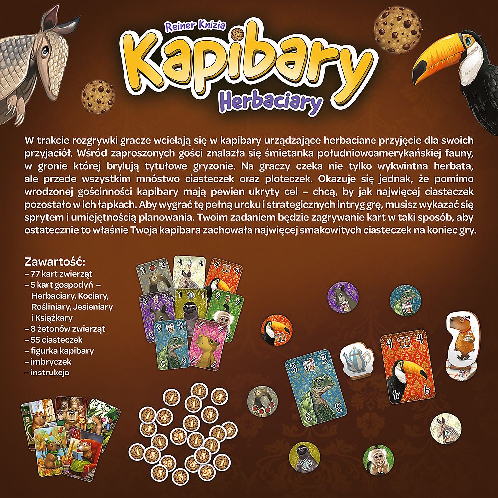 Gra strategiczna Kapibary Herbaciary Trefl (02737)