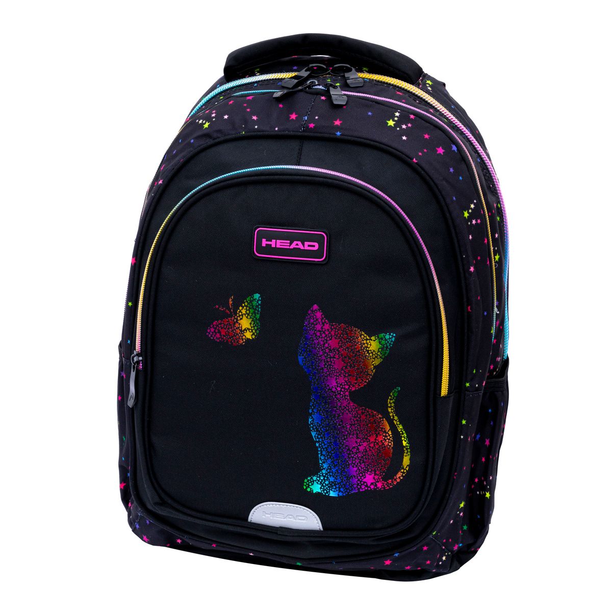 Plecak Golden Effect Rainbow Kitty Head (502025033)